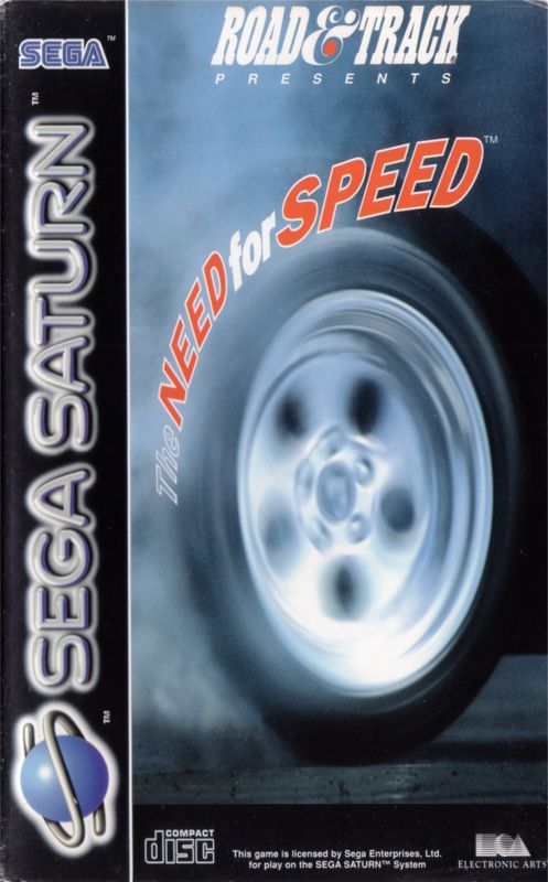 Need for Speed box art for Sega Saturn